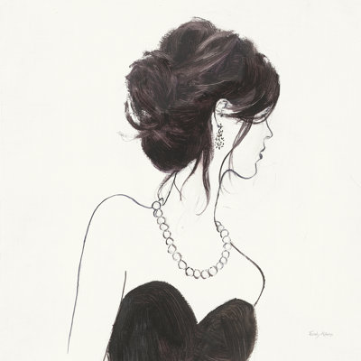 Elegance II - Wrapped Canvas Painting