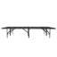 Lit de fondation en métal pour matelas - lit double, support solide et fiable, design