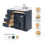 Meuble-lavabo simple en bois massif 42 po Tidworth avec plateau en quartz Carrara de 1,5 po-668100341-626085668-668100338