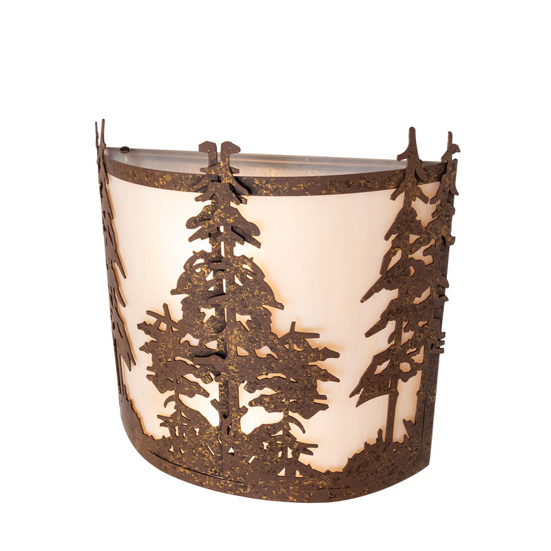 2 - Light Flush Mounted Sconce
