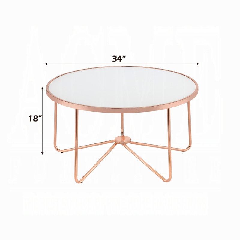 Table basse ronde