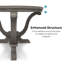 Table basse Caleta Trestle