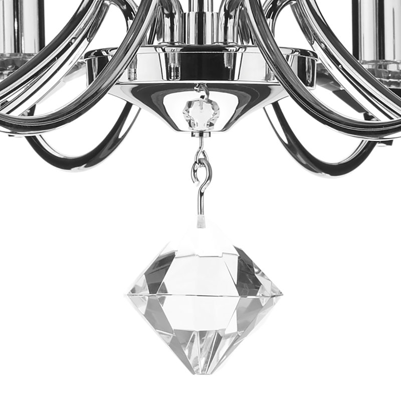 Ackermann 8 - Light Candle Style Chandelier