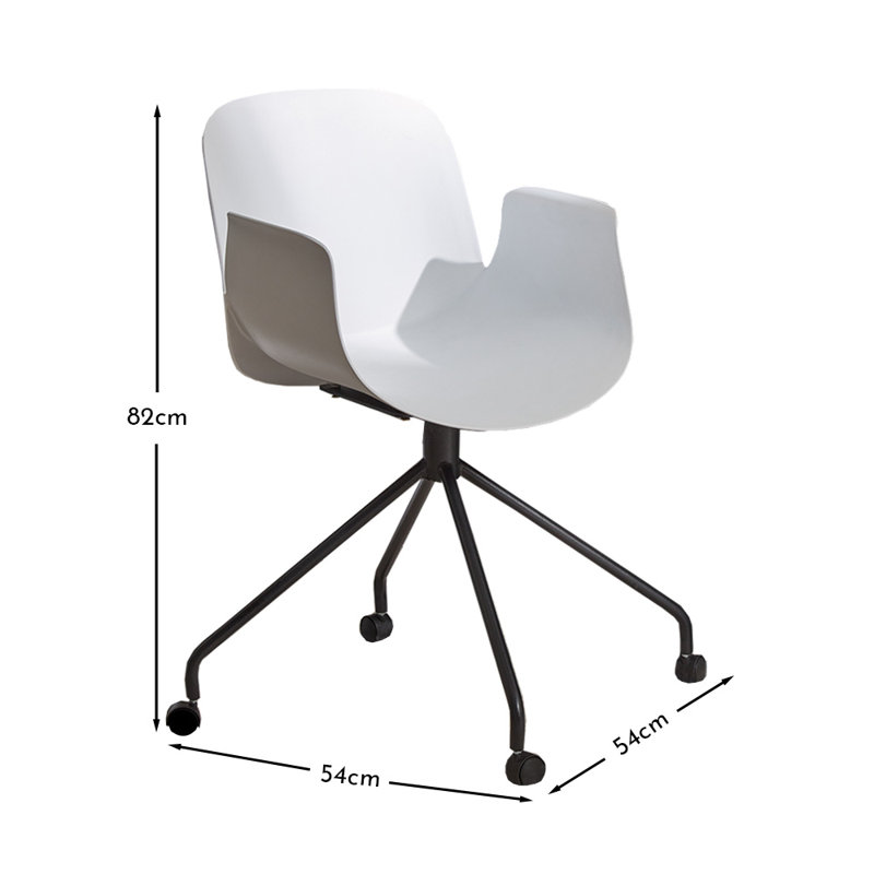 2 Piece Computer Desk Office Set