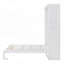 Lit plateforme plateforme avec lit escamotable et tablettes, cadre de lit moderne pour chambre d'amis-1413420072-1527003055