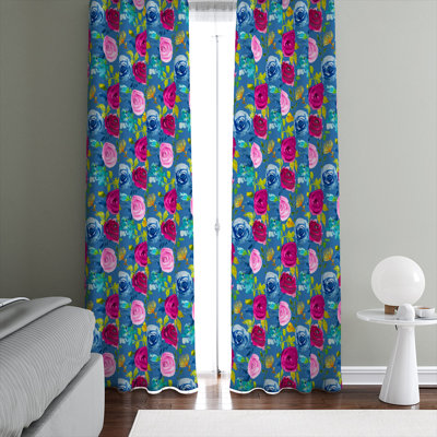 Semi Sheer Curtain Pair