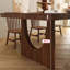 Simple modern solid wood dining table set-106445667