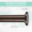 Tringle à rideaux ajustable 24 "à 42" Everly Quinn-1221639740-1221639741