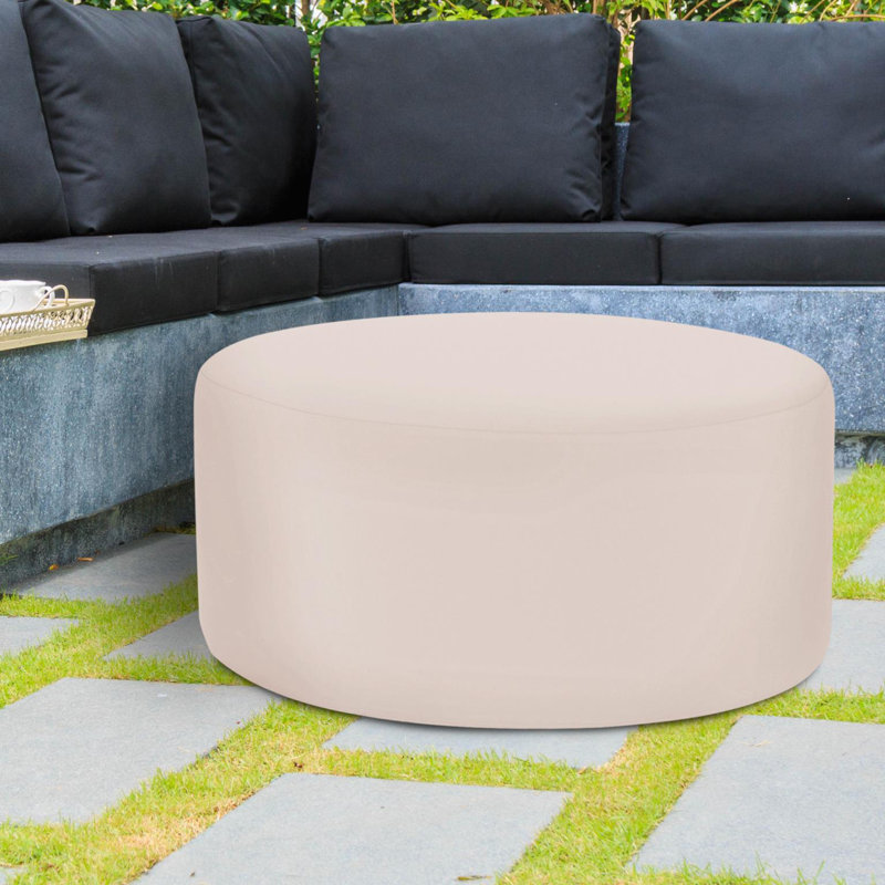 Averey Outdoor Patio Chair Cover, Seascape Sand, Sunbrella Acrylic
