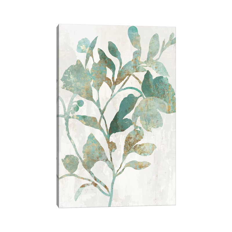 Rustic Flower I by Asia Jensen - Painting on Canvas, 66.04cm H x 45.72cm W x 3.81cm D, Wrapped Canvas