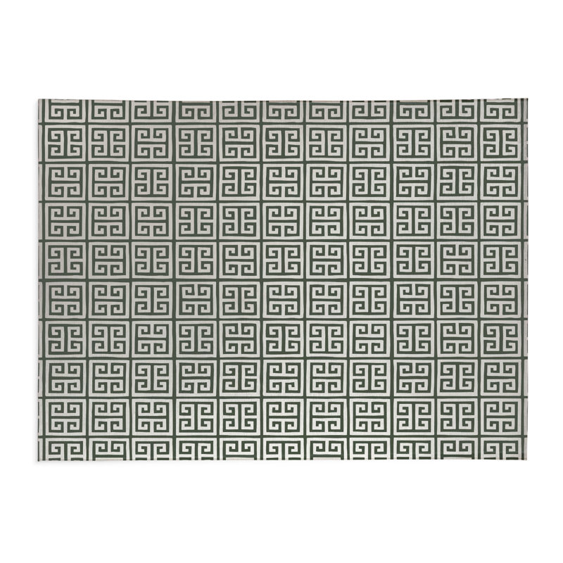 Cuddle Key Non-Slip Outdoor Rug, Rectangle 4' x 6'