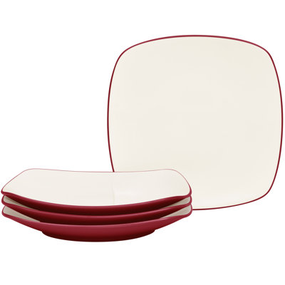 Noritake Colorwave Square Dinner Plates, 10-3/4"