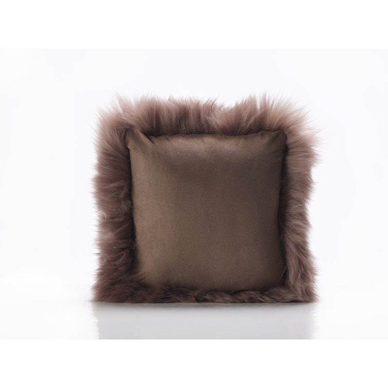 Sheepskin Cushion with Inner, Paco