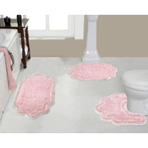 Lavender Bathroom Rugs-Diatomaceous Earth Bath Mat 20”x32” Floral Diatom  Mud Shower Mat Non Slip Resistant Quick Dry Rubber Lavender Bathroom Decor