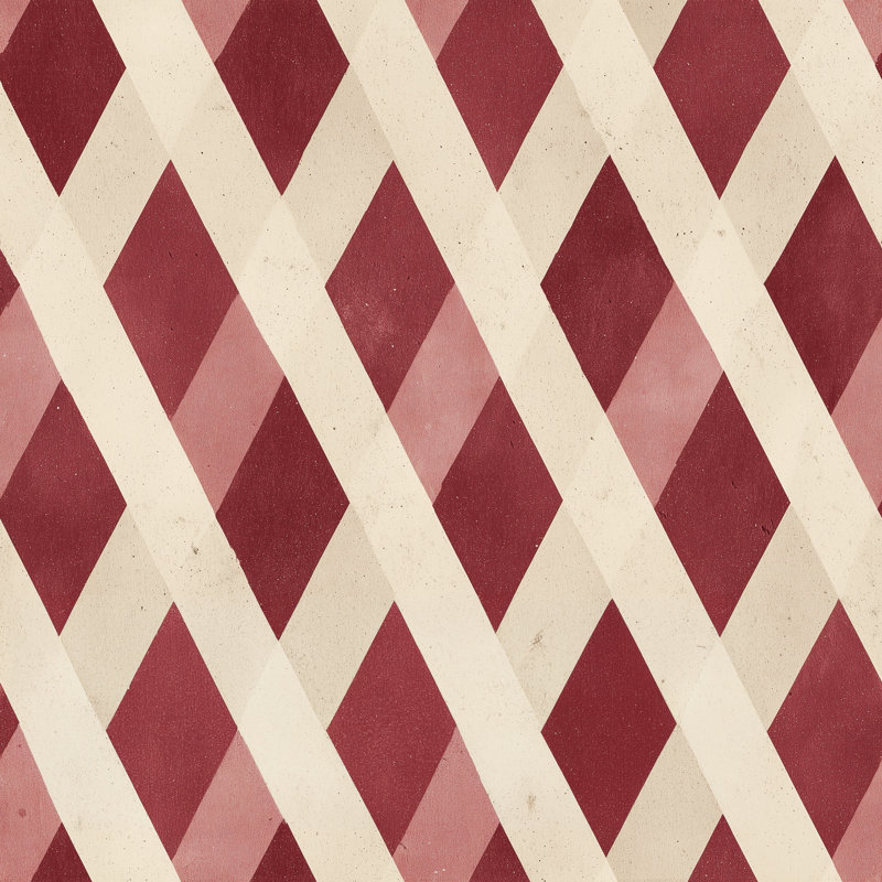 Papier peint mural Mid-Century, Peler et coller