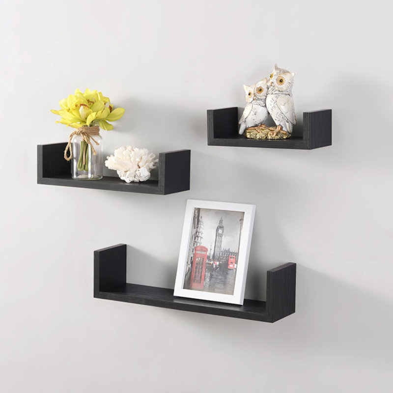 Ayveon 3 Piece Floating Shelf