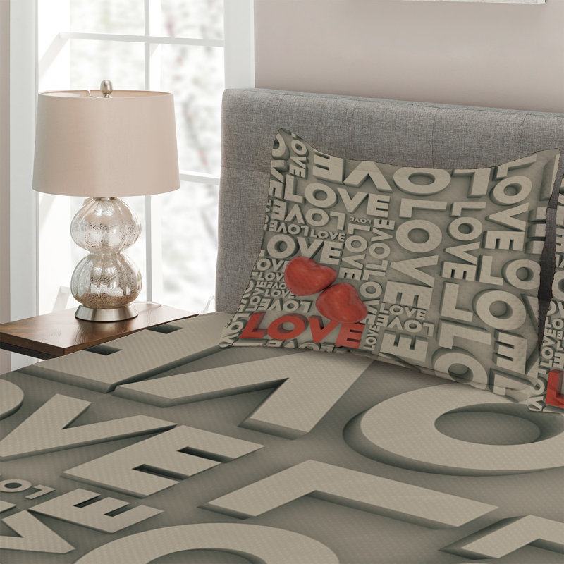Modern & Contemporary Polyester Coverlet