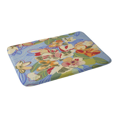 Gigi Rosado Morning oasis Memory Foam Bath Mat