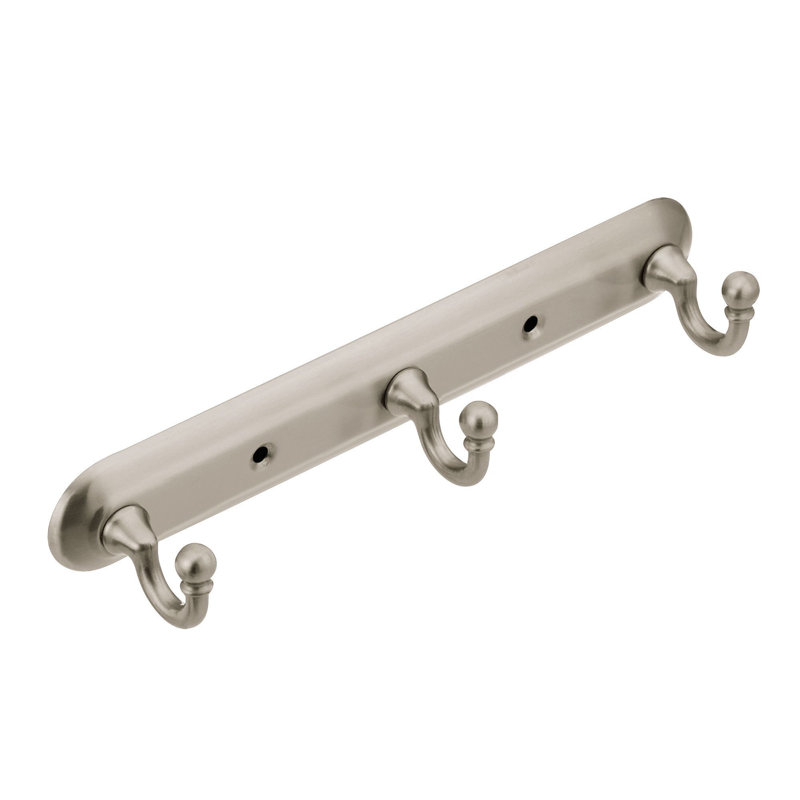 Yorkshire Wall Mounted Robe Hook, Brushed Nickel