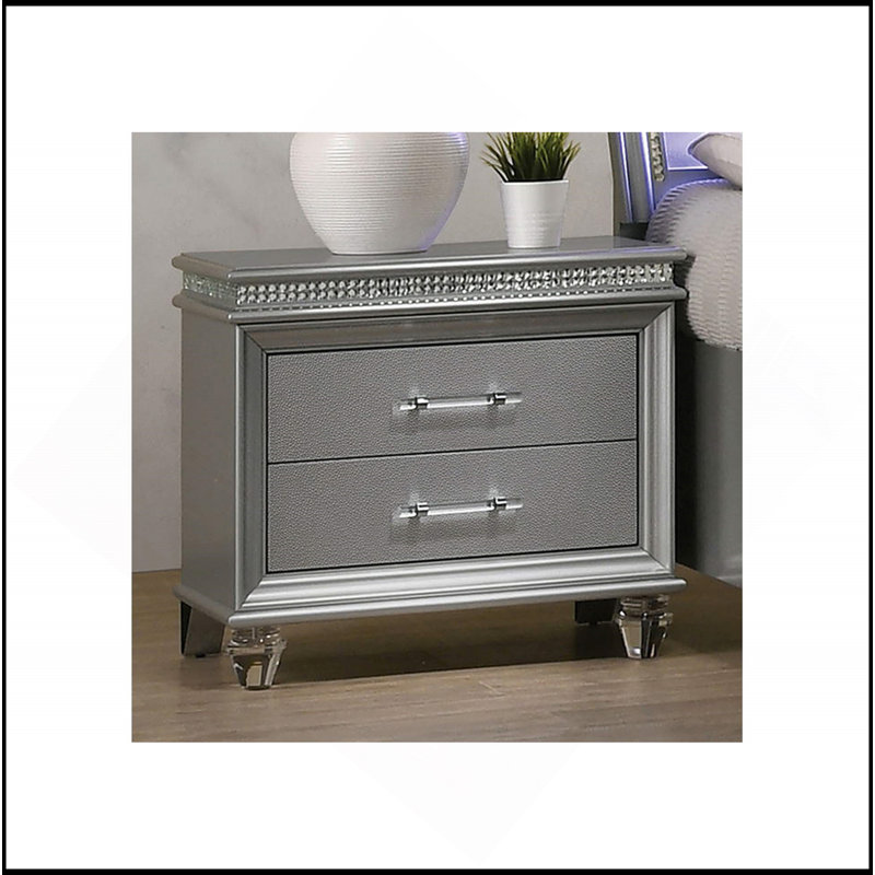 Table de chevet Classic Silver1pc
