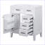 Meuble-lavabo moderne avec armoire et tiroirs-102422896