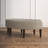 Martin Button Tufted Oval Cocktail Ottoman-265833271