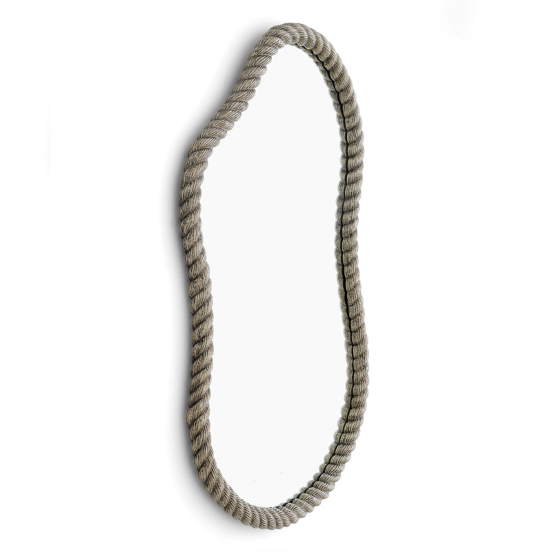 Mirror Elvington Antique Nickel Finish, 37.40" x 23.23"