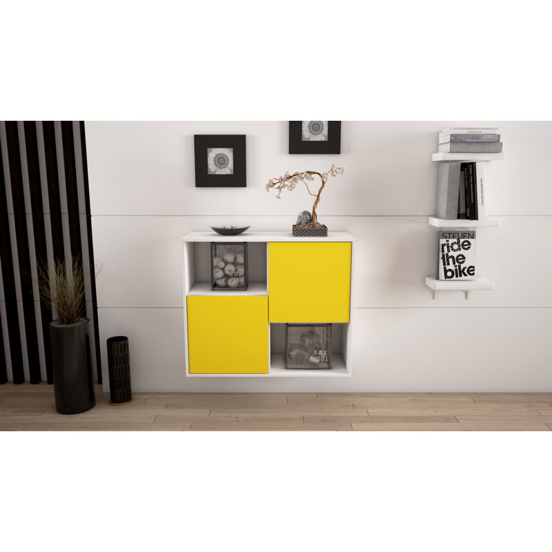 Reddick 92cm Sideboard, Yellow