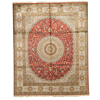 Silk Oriental Area Rug