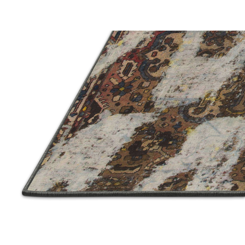 Tapis abstrait moderne 1149, Tapis de couloir 2 pi x 5 pi