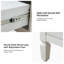 76cm W Bedside Table-1624039703