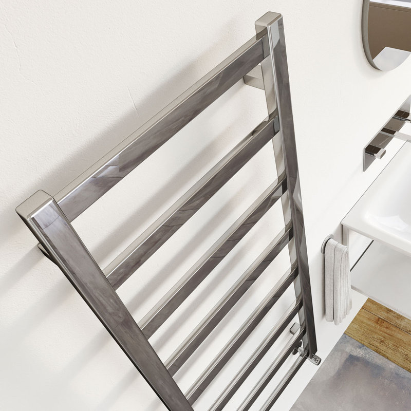 Vore Flat Panel Towel Rail Heated Towel Rails, 1200mm H x 500mm W