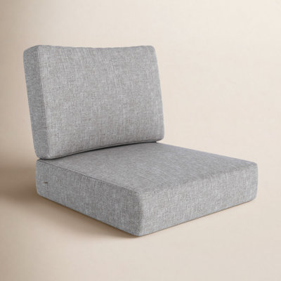Lani Sunbrella® 24" Outdoor Lounge Chair Seat/Back Cushion