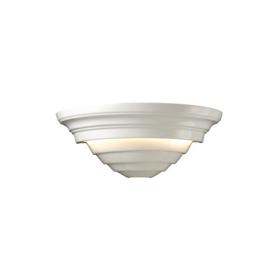 Cleophis Ceramic Flush Mounted Sconce