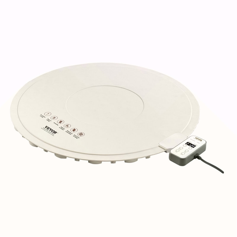 Tapis chauffant électrique avec plateau chauffant et contrôle de la température pour buffet