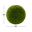 Boule de feuillage artificielle verte-1163752639