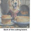 Planche à découper en verre Golden Retriever