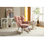 Chaise berçante en tissu Teddy-1337992305