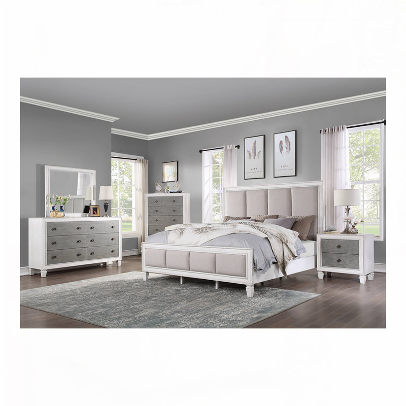 Table de chevet blanche