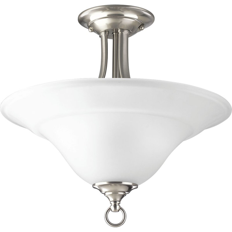 Lustre de cuve simple 2 lumières Wanette