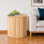 Table de bout en rotin naturel de style bohémien Satori