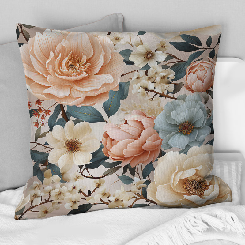 Coussin Boho, H 16 po x l 16 po