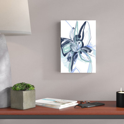 Éclat floral bleu II