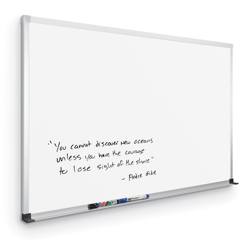 Magne-Rite MooreCo Steel Wall Metal Whiteboard, 48'' x 72'' 
