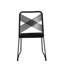 Chaise d'appoint de patio empilable Ahlem-1299828393