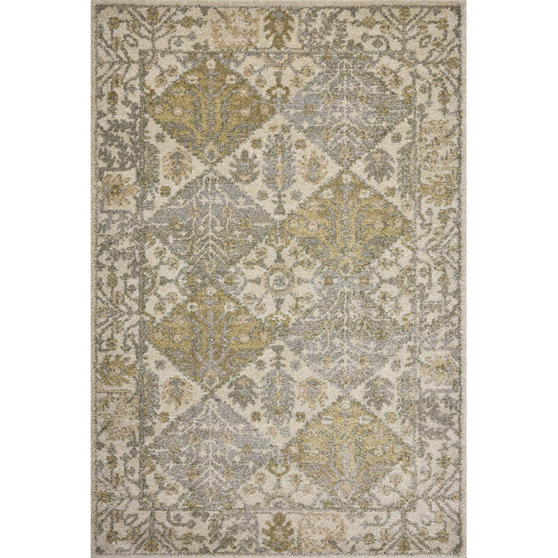 Devara Beige / Multi Area Rug, Runner 2'7" x 8'