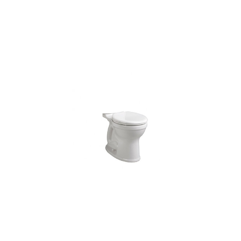 Champion Pro Right Height Round Front Toilet Bowl, White