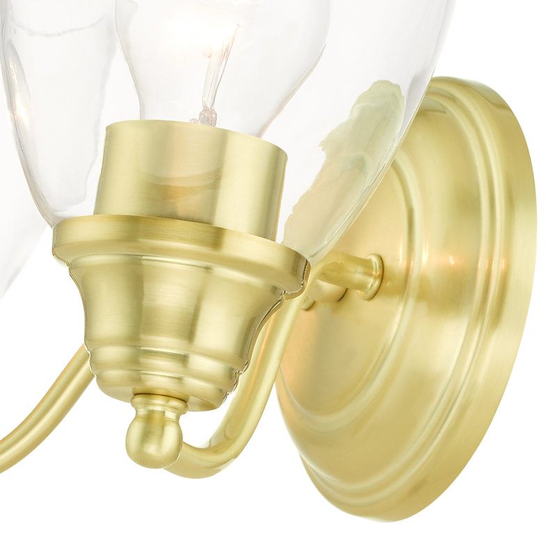 Owasa 2 - Light Dimmable Vanity Light, Satin Brass