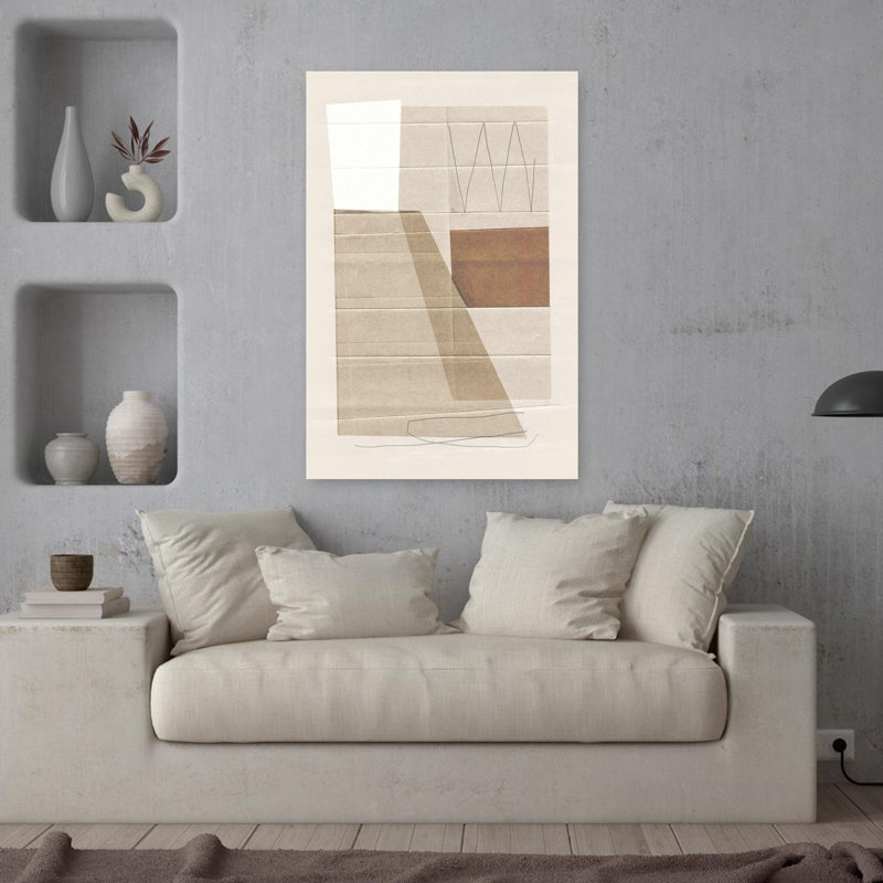 Art contemporain, art contemporain abstrait, H 36 po x l 24 po