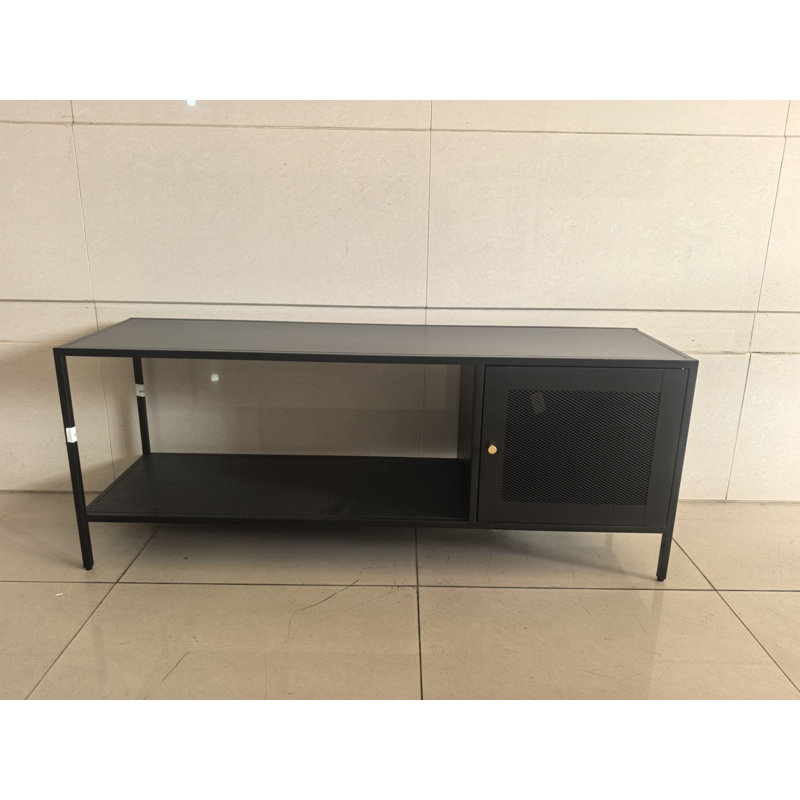 Meuble télé en métal 1 porte